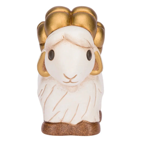 Ariete in ceramica Presepe Classico Thun