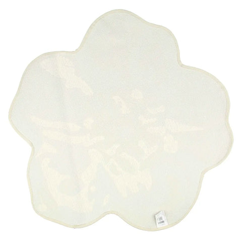 Tappeto a forma di fiore Bloom, verde Thun