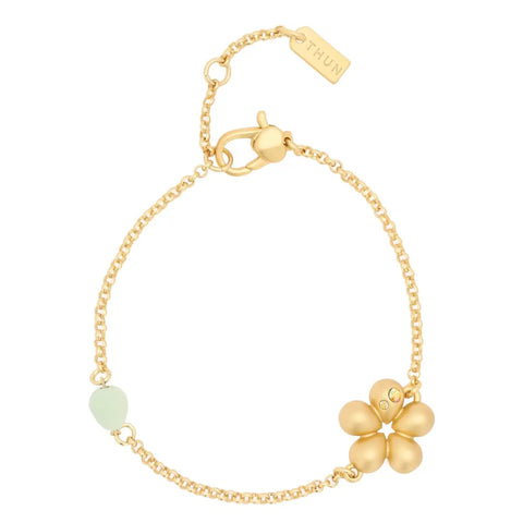 Bracciale con margherita e perla a goccia Thun