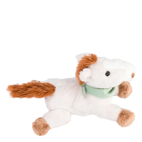 Set peluche cavallo con copertina tricot Dolce Fattoria Thun
