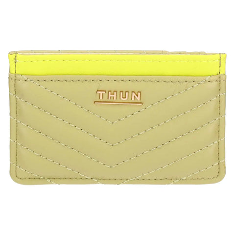 Porta carte, verde pistacchio Thun