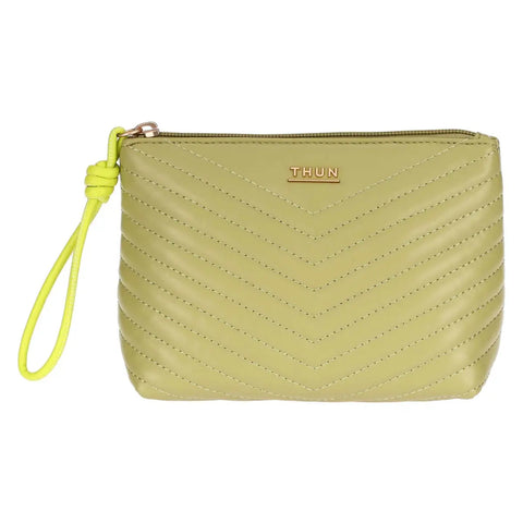 Trousse matelassé, verde pistacchio Thun