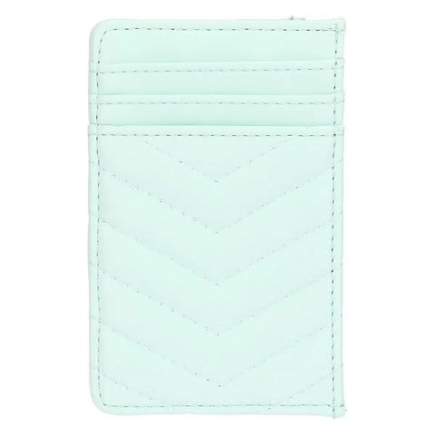 Porta carte, verde acqua Thun