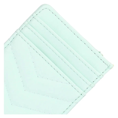 Porta carte, verde acqua Thun