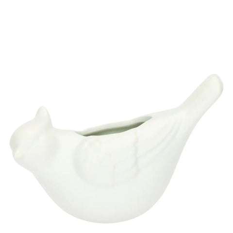 Cachepot da parete uccellino verde menta, Eleganza Esotica Thun