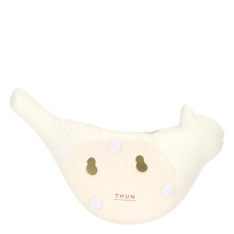 Cachepot da parete uccellino bianco, Eleganza Esotica Thun