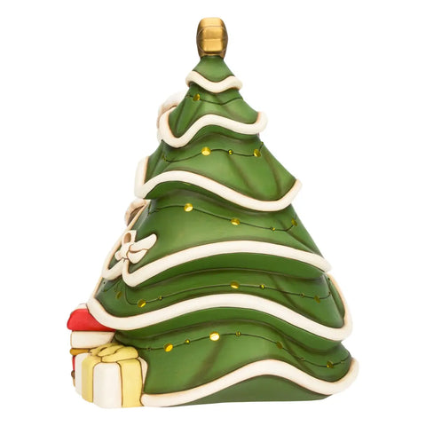 Babbo Natale con albero in ceramica, maxi Thun
