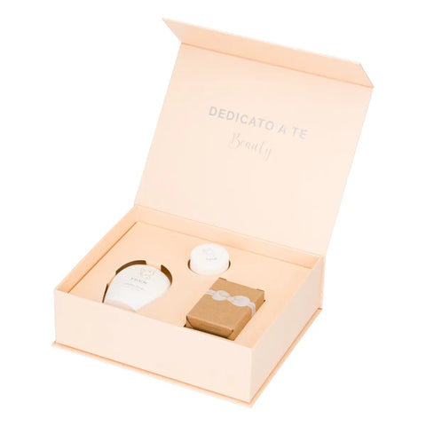 Beauty box con cagnolino in ceramica Thun