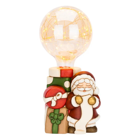 Lampada Babbo Natale in ceramica Thun