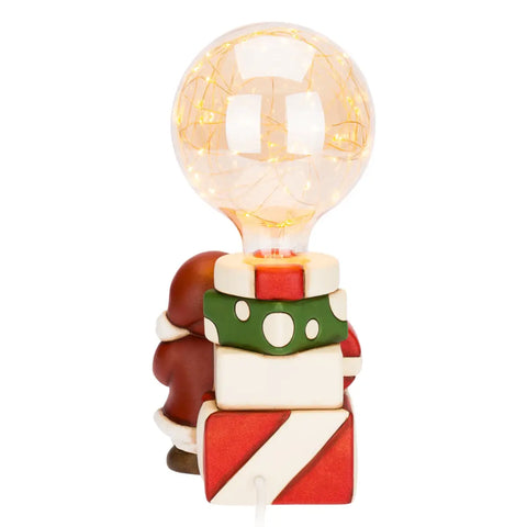 Lampada Babbo Natale in ceramica Thun