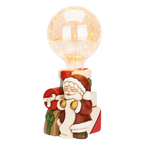 Lampada Babbo Natale in ceramica Thun