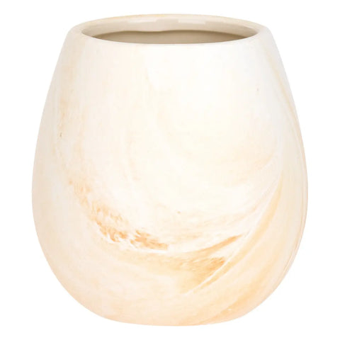 Portaspazzolini effetto marmo Pure Elegance Thun