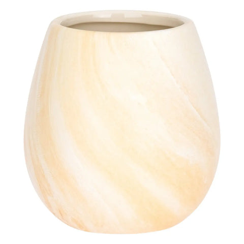 Portaspazzolini effetto marmo Pure Elegance Thun