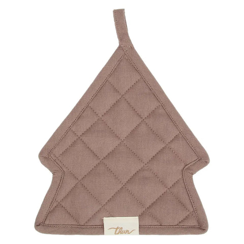 Set cestino portapane, 2 presine e canovaccio Artemis, beige Thun