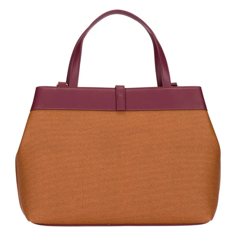 Borsa a spalla con tasca e catena Thun