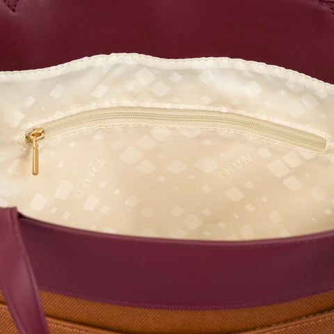 Borsa a spalla con tasca e catena Thun