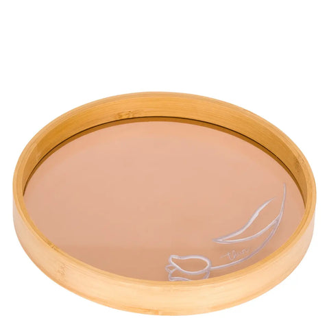 Vassoio in legno e vetro, Pure Elegance Thun