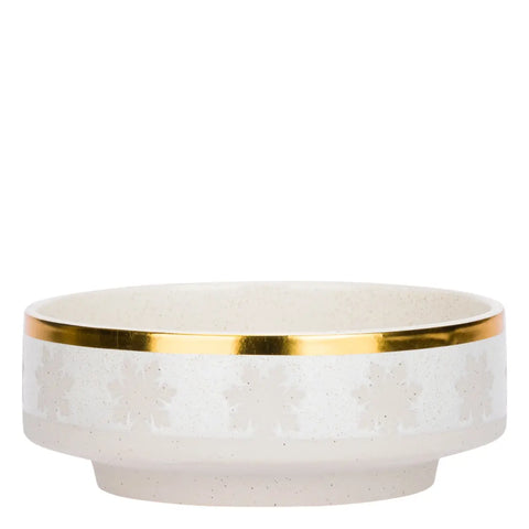 Svuotatasche in stoneware Bosco D'inverno Thun