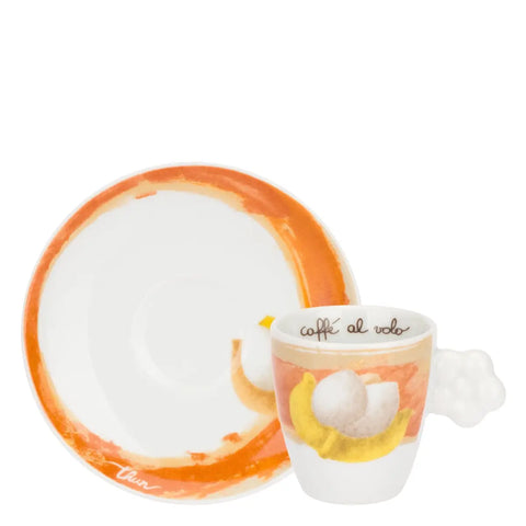 Set 6 Tazzine Espresso con piattino, Tulipani Thun
