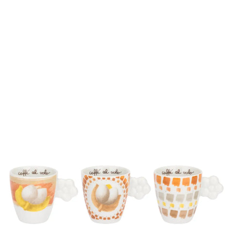 Set 6 Tazzine Espresso con piattino, Tulipani Thun