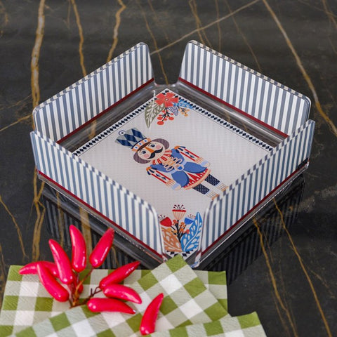 Portatovaglioli natalizio SCHIACCIANOCI