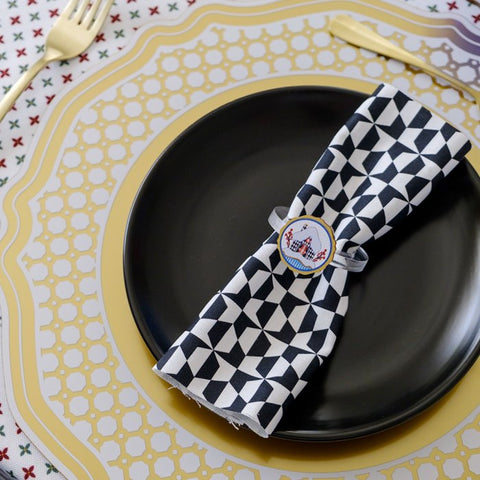 Set di allacciatovaglioli natalizi