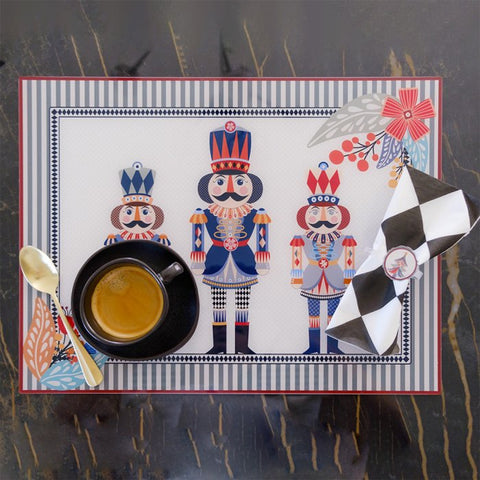 Set tovagliette natalizie SCHIACCIANOCI