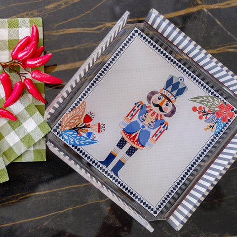 Portatovaglioli natalizio SCHIACCIANOCI