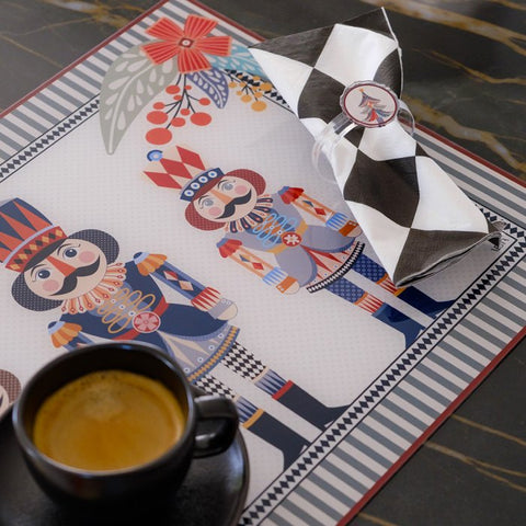 Set tovagliette natalizie SCHIACCIANOCI