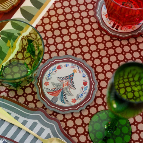 Set sottobicchieri natalizi