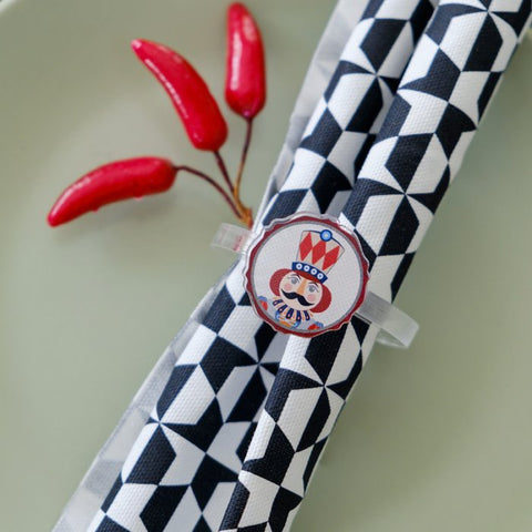 Set di allacciatovaglioli natalizi