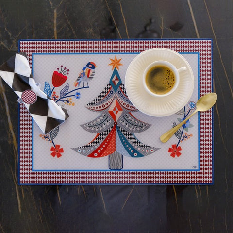 Set tovagliette natalizie ALBERO