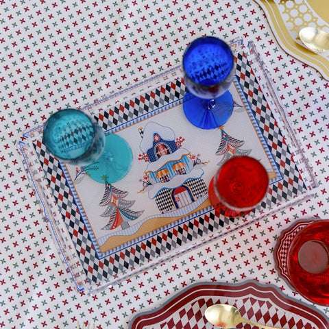 Vassoio piccolo casetta