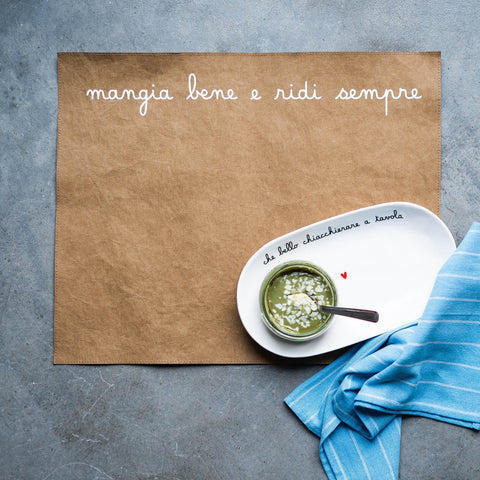 Tovaglietta Mangia bene e ridi sempre Simple Day