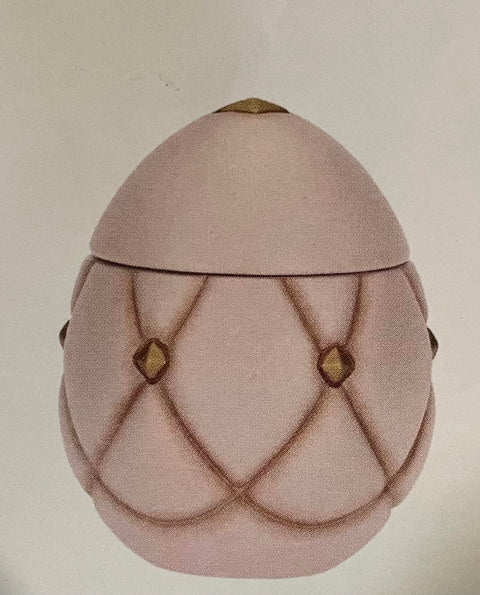Scatola a forma di Uovo in ceramica Incanto di Pasqua, piccola Thun