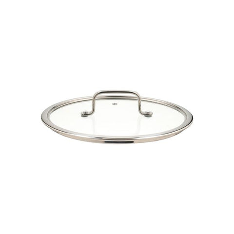 Pentola per friggere con coperchio 22 cm Acciaio inox Argento Linea Iconiqa Tognana