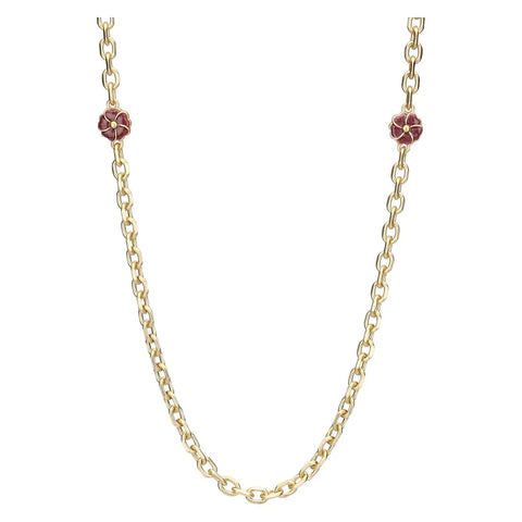 Collana con primule Thun