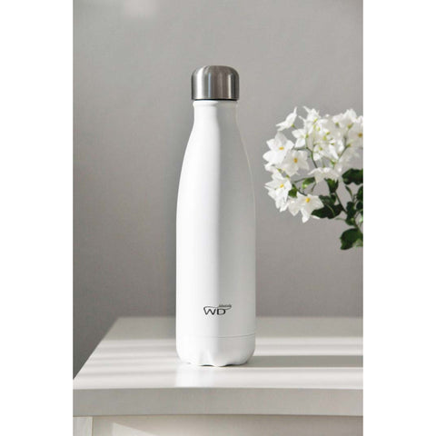 Bottiglia Termica acciaio doppia parete 500 ml Bianco WD