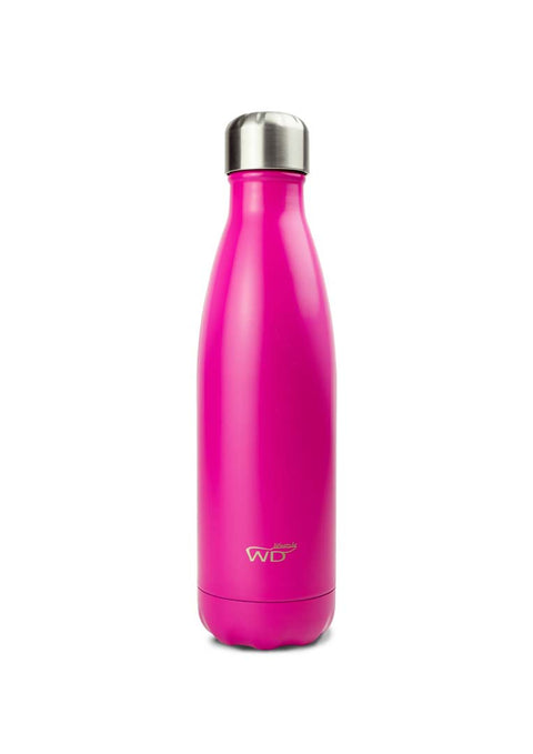 Bottiglia Termica in acciaio Inox Doppia parete Colore Magenta WD