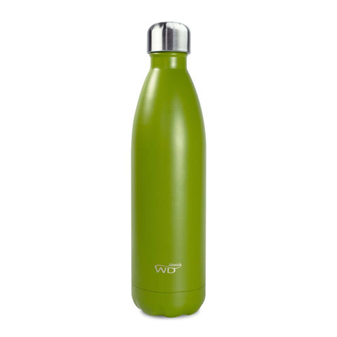 Bottiglia Termica acciaio inox capacità 750 ml colore Verde WD