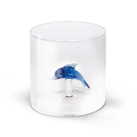 Bicchiere in vetro borosilicato 250 ml Delfino WD