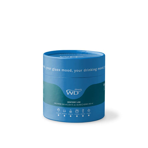 Bicchiere in vetro borosilicato  Granchio WD