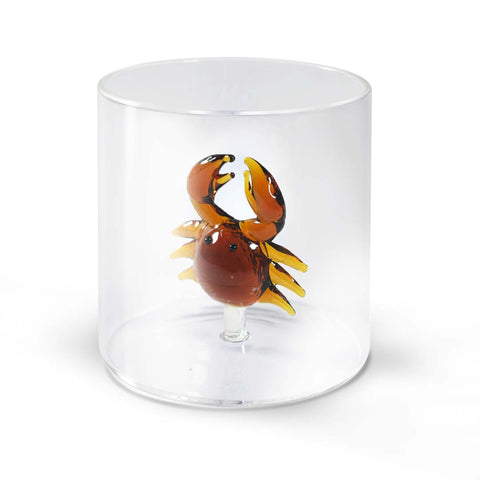 Bicchiere in vetro borosilicato  Granchio WD