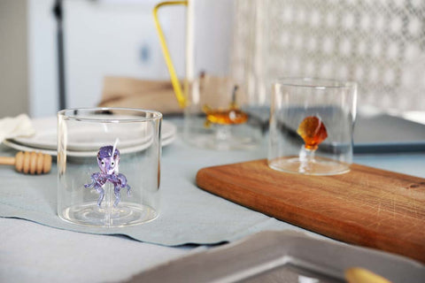 Bicchierre in vetro borosilicato Polipo WD