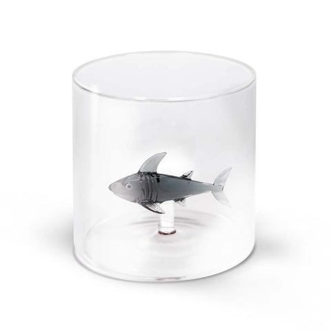 Bicchiere in vetro borosilicato Squalo WD