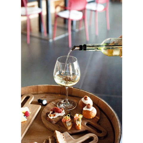 Stick raffredda vino con tappo ermetico e beccuccio versatore in Acciaio inox WD