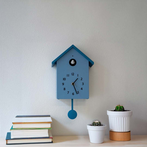 Orologio a cucù colore blu WD