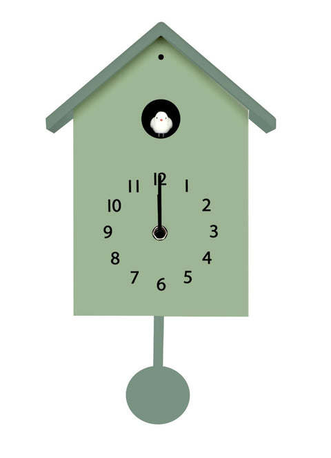 Orologio a cucù colore verde WD