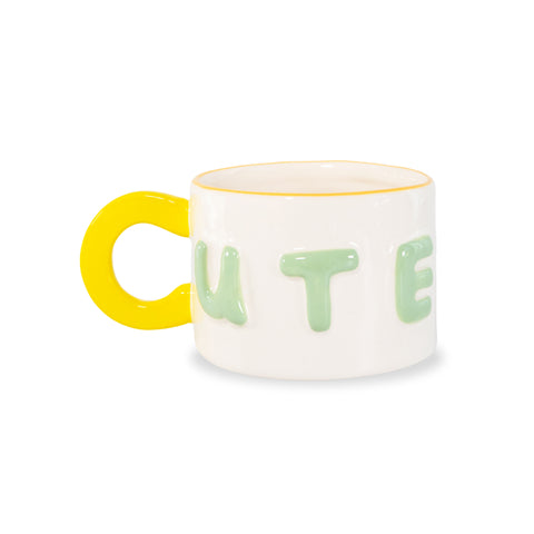 Tazza colazione in Stoneware Capacità 440 ml Decoro Cute WD