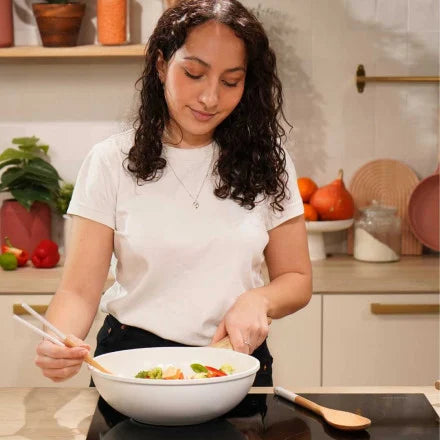 Wok da 28 cm bianco (polare) L'Incredibile Cookut